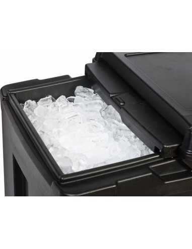 Carrello portaghiaccio - Portata 125 lt ( 80...