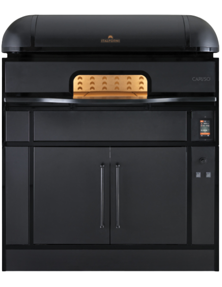 Horno de pizza eléctrico para 9 pizzas - Campana y celda de levadura Horno de pizza eléctrico para 9 pizzas - Campana y celda de levadura