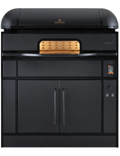 Horno de pizza eléctrico para 6 pizzas - Campana y celda de levadura