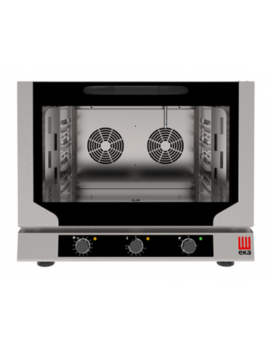 Horno eléctrico - vapor directo - N. 4 x GN 1/1 - cm 78.4 x 75.4 x 63.4 h