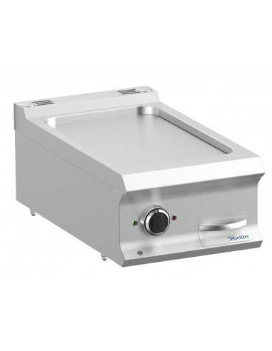 Fry top electric - Smooth plate - Cm 40 x 73 x 25 h