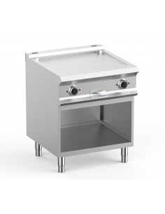 Fry top elettrico - Piastra liscia - Cm 70 x 73 x 85 h