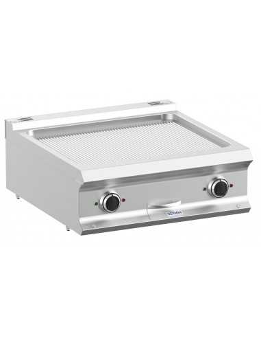 Fry top electric - Smooth plate - Cm 47 x 73 x 25 h