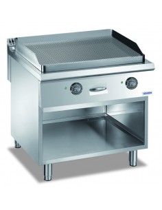 Gas superior frito - Placa 2/3 lisa 1/3 filas - Cm 80 x...