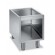 Locked base - Open without doors - With back technical space - Acciaio inox AISI 304 thickness 1.5 mm - Size cm 40