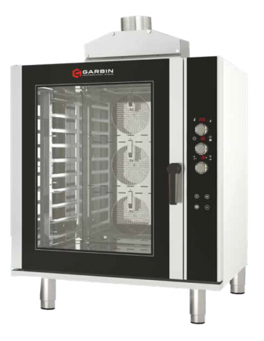 Horno de gas - N.10 x GN 1/1 o 1 cm 60 x 40 - Cm 97 x 81.5 x 126 h