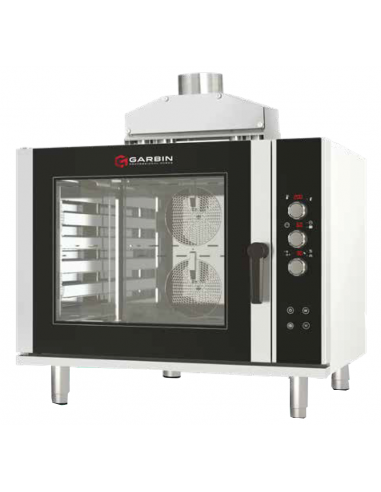 Gas oven - N.6 x GN 1/1 or n. 6 x  cm 60 x 40 - Cm 98 x 85 x 95.5 h