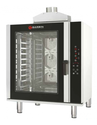 Horno de gas - N.10 x GN 1/1 o 1 cm 60 x 40 - Cm 97 x 81.5 x 126 h