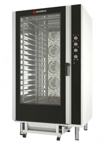 Forno elettrico - Con carrello - N. 20 x GN 2/3 - Cm 103.6 x 94 x 186.5 h