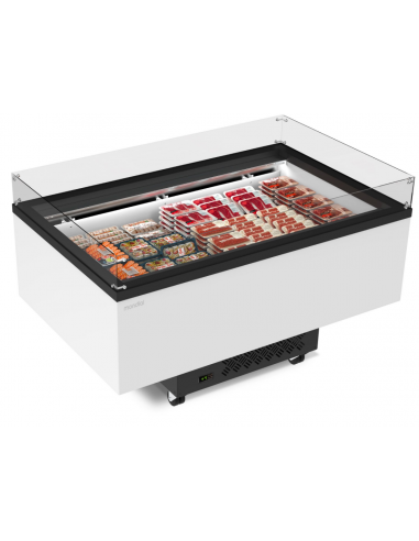 Refrigerated island - Capacity 216 lt - cm 150 x 96 x 94.5 h