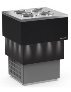 Banco gelateria - N. 4 x 7.5 lt - cm 72 x 66.1 x 97.6 h