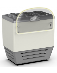 Carapine ice cream and slush stand - N.6 x 7.5 liters -...