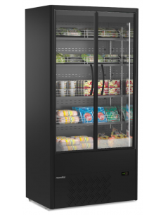 Pantalla de pared - Puertas giratorias - Ventilado - Capacidad lt 445 - cm 98.5 x 64 x 198.1h