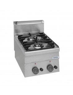 Cocina de gas profesional con 2 quemadores - Energía 1 x...
