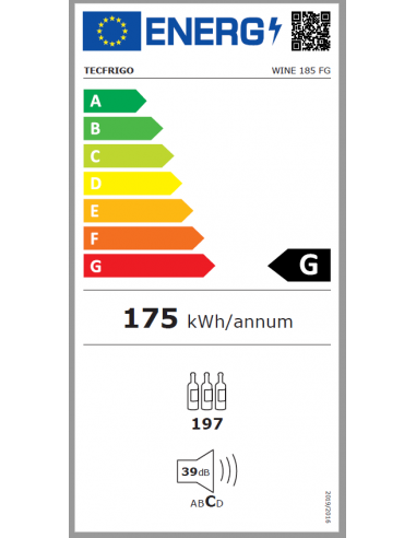 Espositore vini - Multitemperatura +8+22°C / +5...