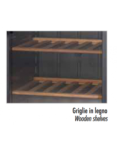 Expositor de vino - Temperatura +15 +22°C - Cm...