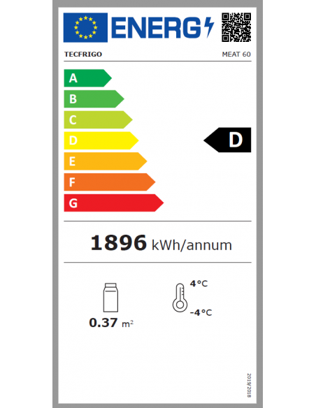 Veterina meat - Capacity 200 lt - cm 120 x 62.5 x 130.5h