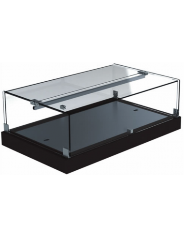 Refrigerated display case - N.3 eutectic plates - cm 88 x 52 x 27 h