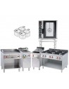 Gas cooking line kit