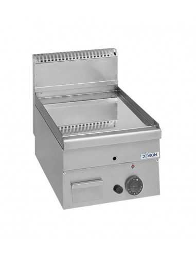 Fry top de gas profesional con placa cromada...