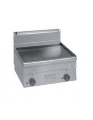 Fry top electric - Smooth plate - Cm 60 x 60 x 27 h