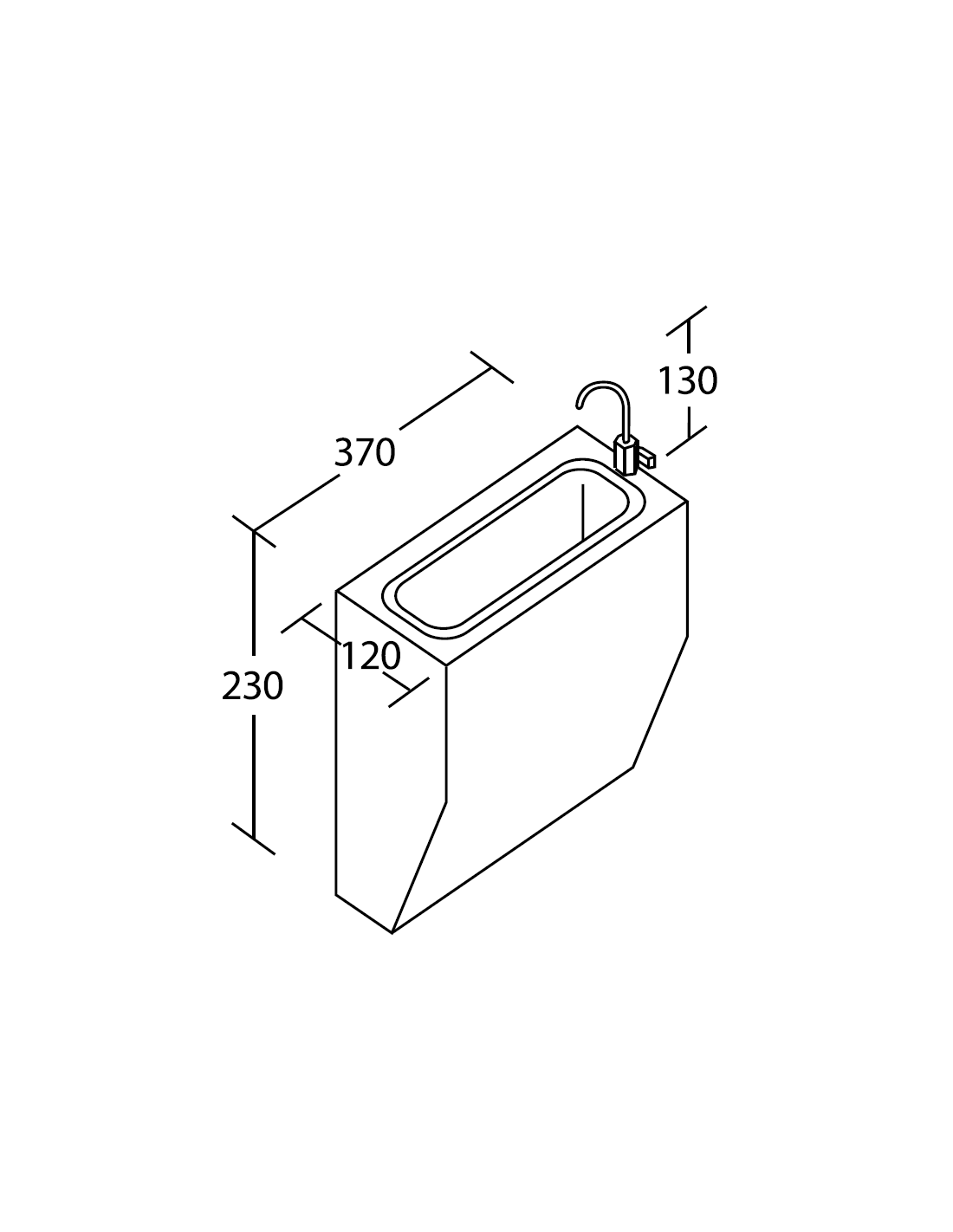 External washer with tap - Model Carisma - Primera