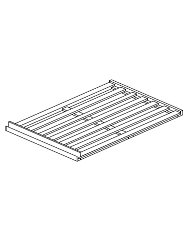 Kit removable shelf with guides Model Small