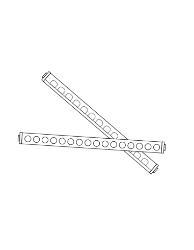 Led de luz rosa