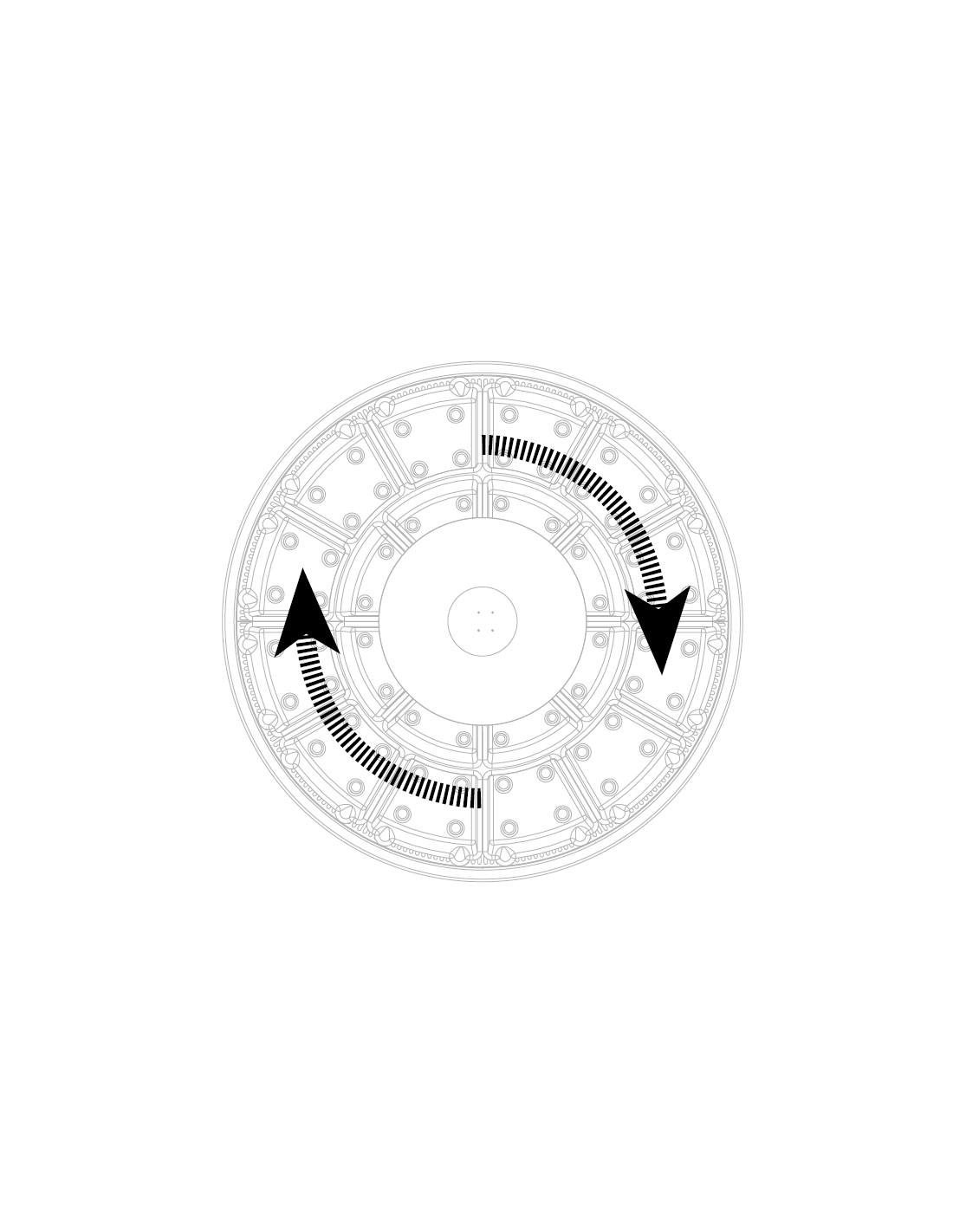 Rotating refrigerated display