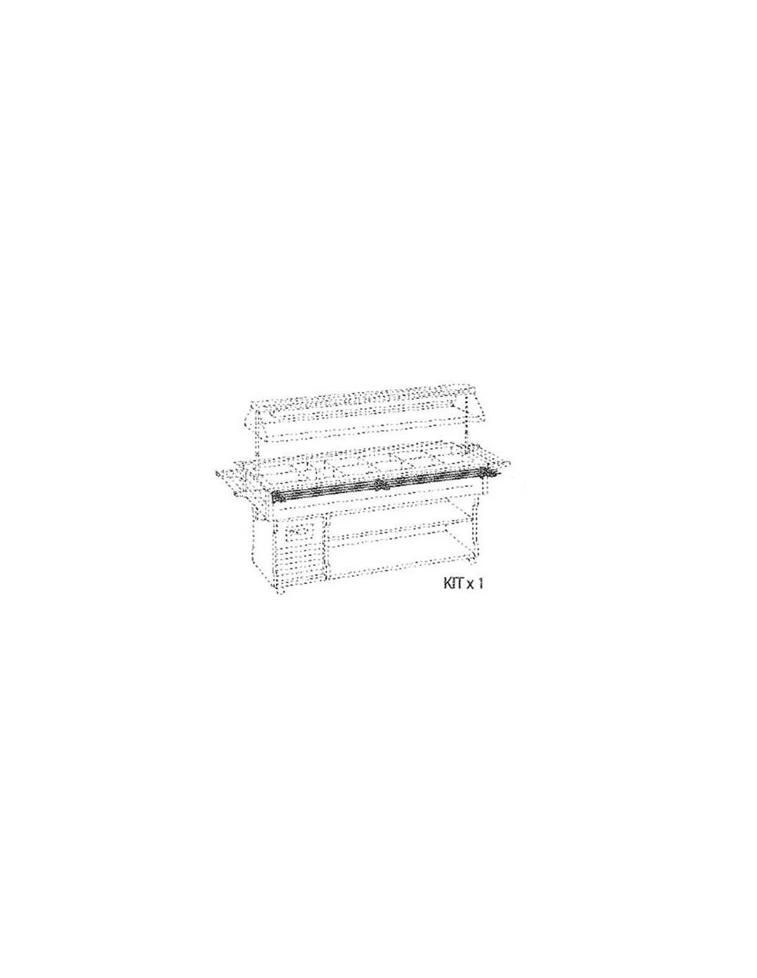 Soporte de tubo de acero inoxidable Modelo 8M