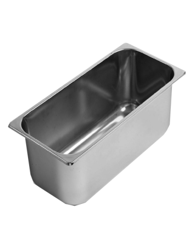 Container - Stainless steel - Capacity 12 lt - cm 42 x 20 x 17 h