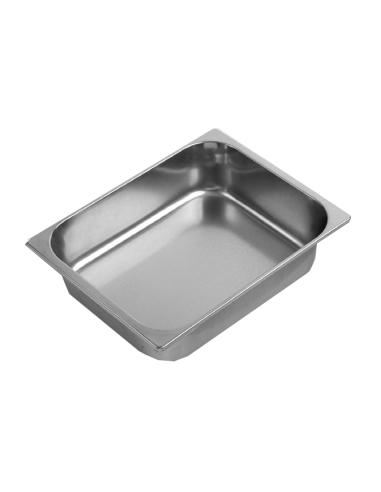 Contenitore - Acciaio inox - Capacità 4.6 lt - cm 33 x 25 x 8 h