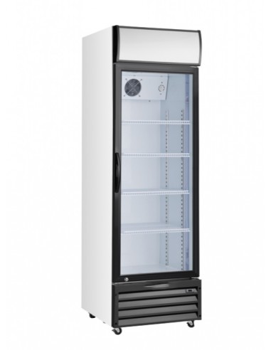 Refrigerator cabinet - Capacity : 338 lt - cm 57.8x60.5x198h