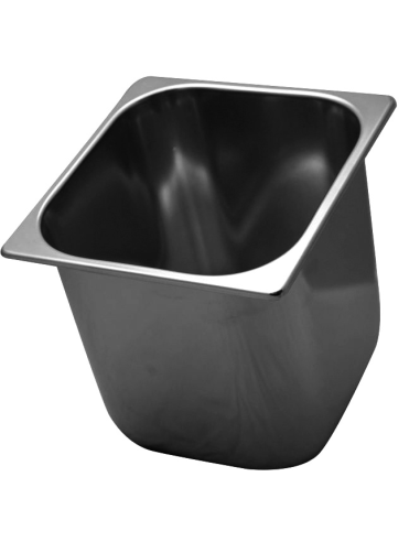 Container - Stainless steel - Capacity 5 lt - cm 21 x 20 x 15 h