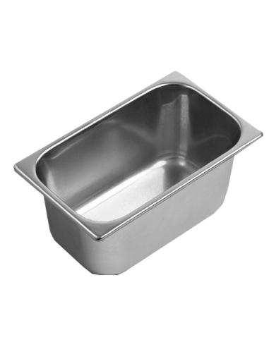 Contenitore - Acciaio inox - Capacità 3.4 lt - cm 26 x 16 x 12 h