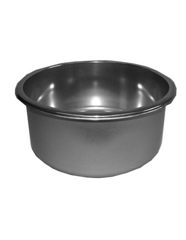 Contenitore - Rotondo - Acciaio inox - cm Ø 21 x 14 h