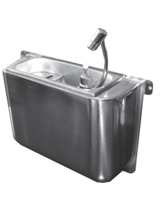 Curtained washing machine - Platinum - With Shower -...