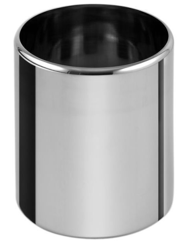 Carapina - Acciaio inox - Dimensioni cm Ø 20 x 25 h