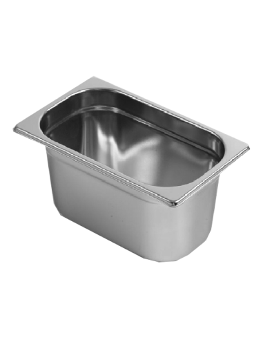 Container - Stainless steel - Gastronorm 1/4 H 6.5