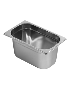 Container - Stainless steel - Gastronorm 1/4 H 2
