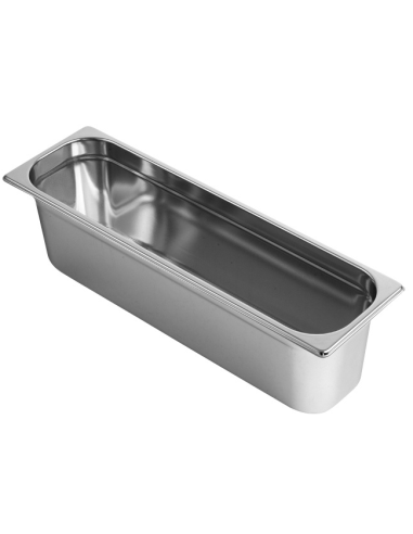 Container - Stainless steel - Gastronorm 2/4 H 6.5