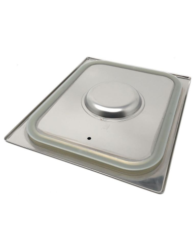 Cover - Acciaio inox AISI 304 - A seal - Dimensions GN 1/1