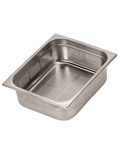 Container - Stainless steel - Supplied - Gastronorm 1/2 H 4