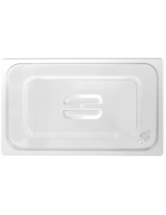 Cover - Polypropylene - Dimensions GN 1/4