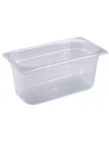 Container - Polypropylene - Gastronorm 1/3 - cm 32.5 x 17.6 x 6.5 h