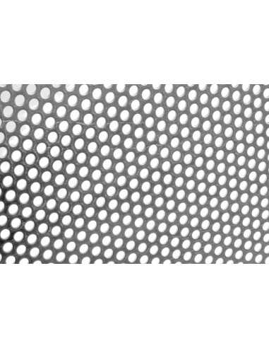Drilled aluminum frame - Teflonata - Dimensions...