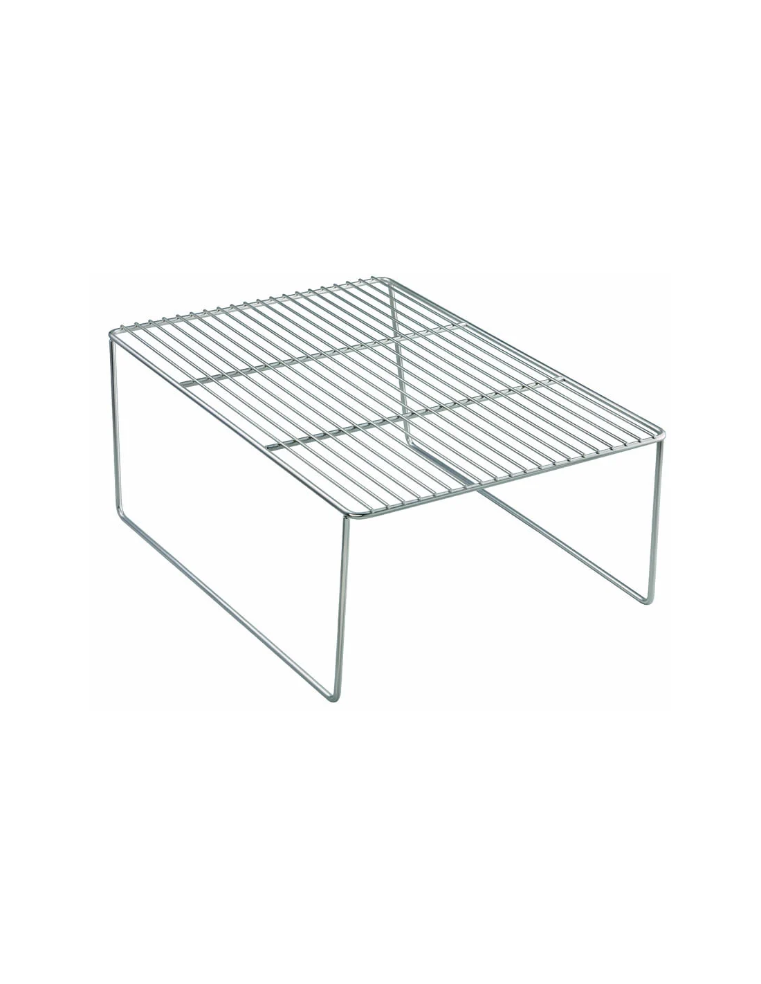 Self-supporting grate in stainless steel