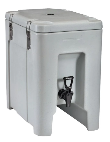 Contenedor isotérmico para líquidos - Capacidad litros 10 - De -30°C a +85°C - cm 29,5 x 46,5 x 46 h