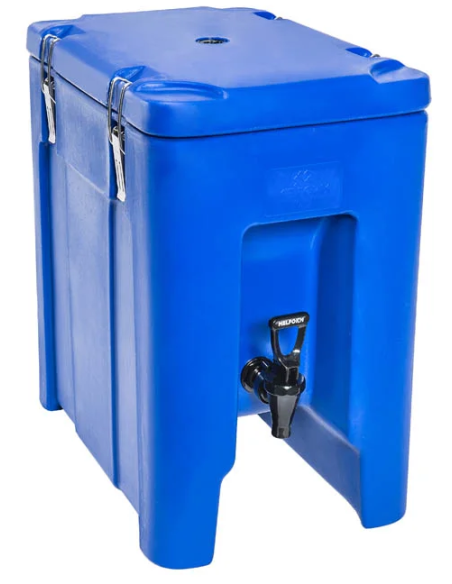 Isothermal container for liquids - Capacity liters 10 - From -30°C to +85°C - cm 29.5 x 46.5 x 46 h