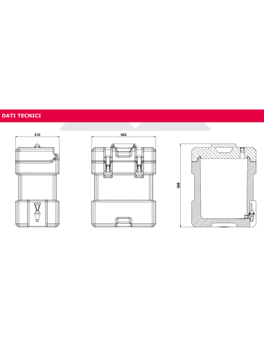 Isothermal container for liquids - Capacity...
